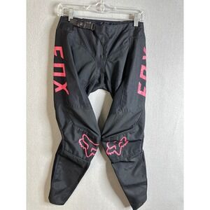 Fox Racing 180 Kids Motocross Pants Black Pink Size 2 6 34 MX Dirt Bike